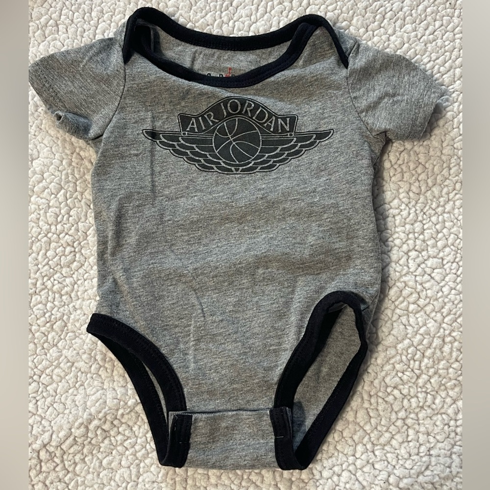 0-3m Jordan Gray One Piece